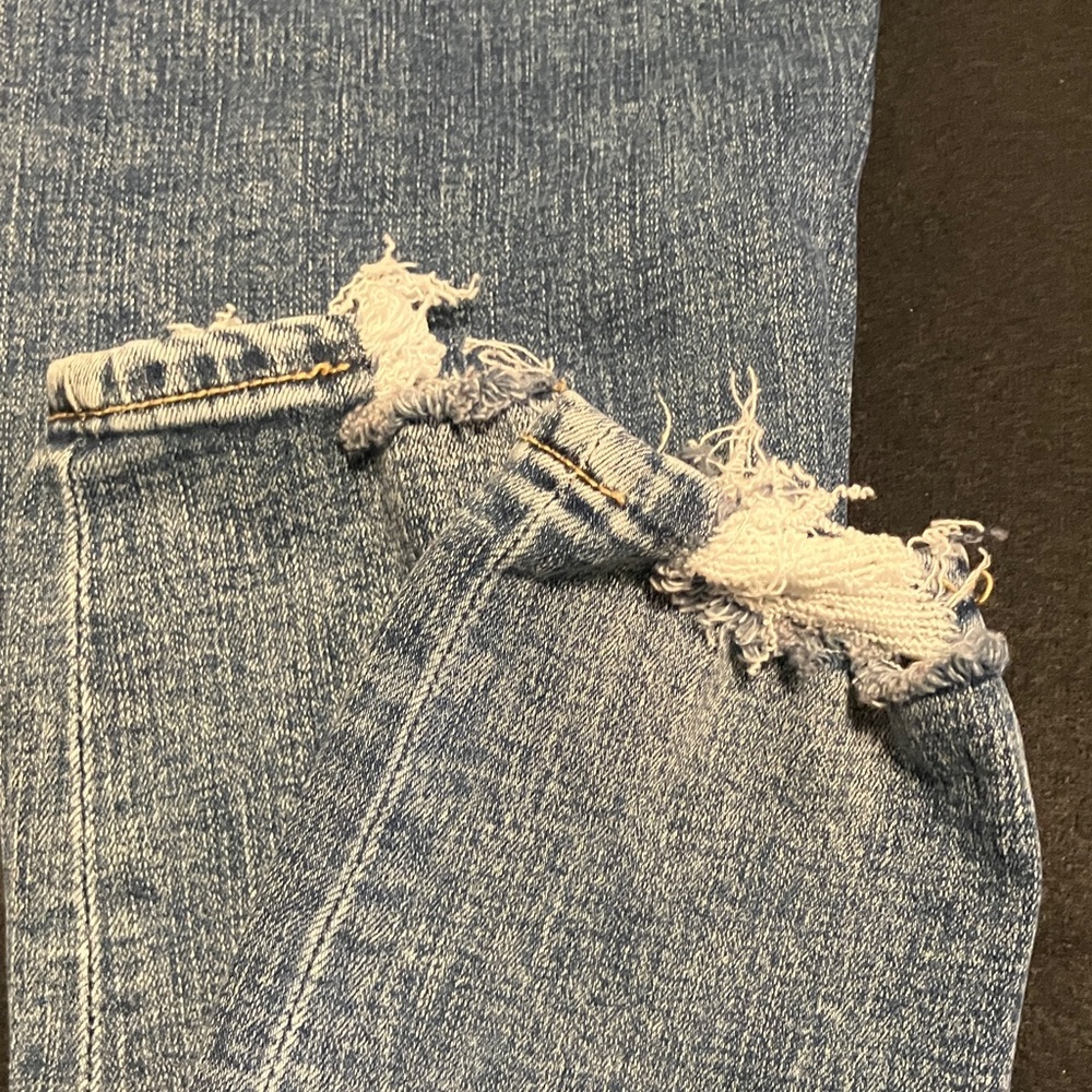 Buckle Black Distressed Skinny Blue Jeans - Picture 8 of 8